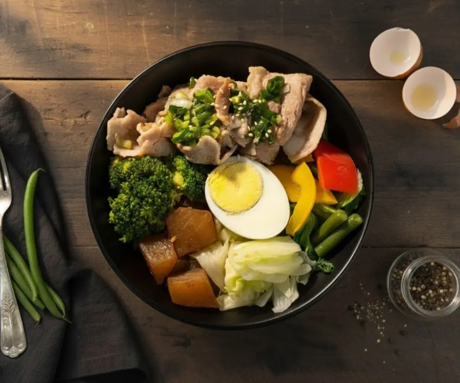 新竹蔥鹽豬梅花 輕香蔥味燒肉